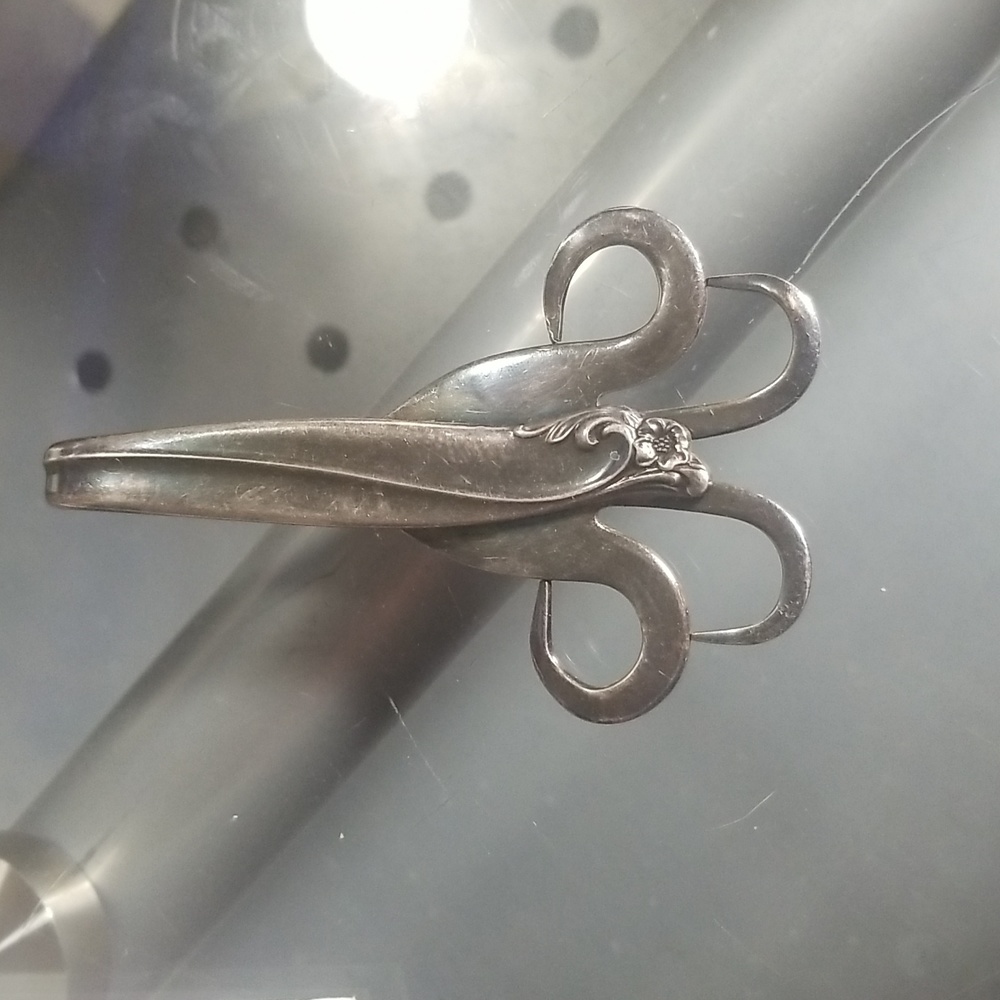 Vintage Artisan Crafted Fork Pendant